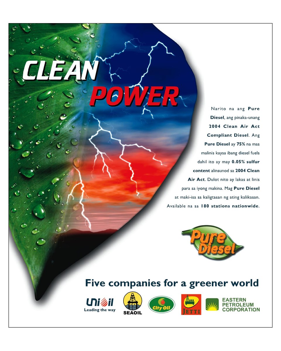 Clean Power — Pure Diesel