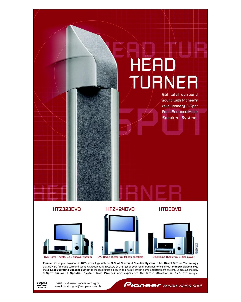 Pioneer — Head Turner