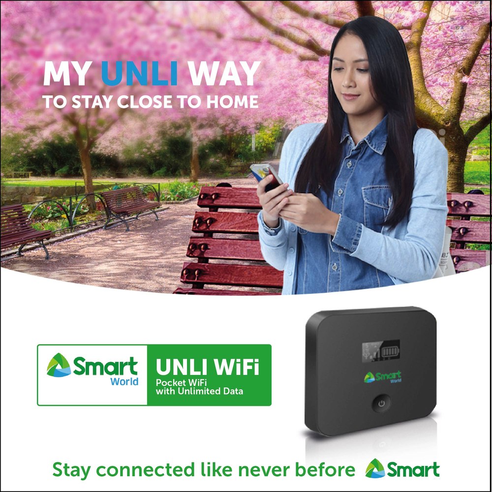 Smart World — UNLI WiFi Pocket WiFi with Unlimited Data