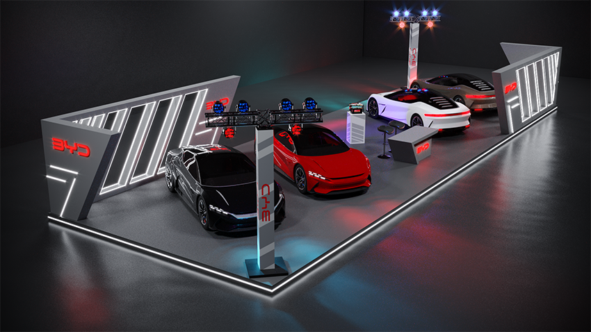 BYD Showroom Design