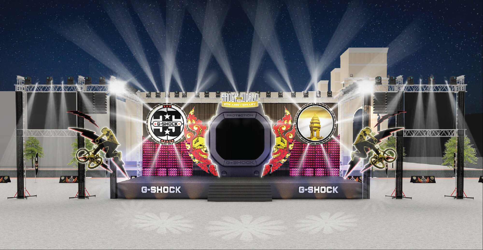 G-SHOCK — Shock the World